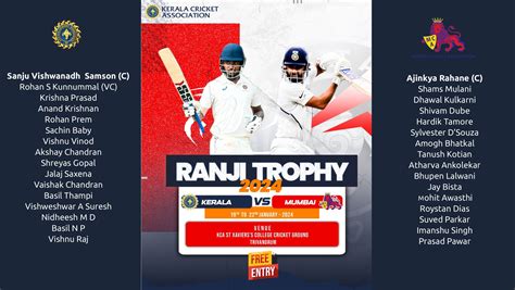 ranji trophy official website